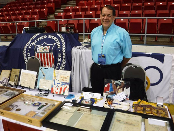 Michael Bowlby, the new Olympin autograph expert