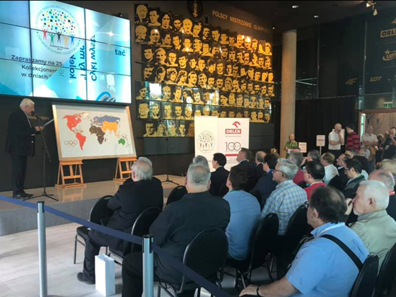Opening Ceremony, Olympic Centre lobby
