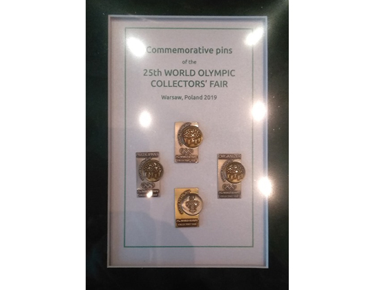 Full set of 2019 WOCF Pins