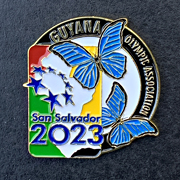 Guyana team pin 2023 CACG
